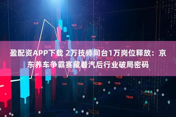 盈配资APP下载 2万技师同台1万岗位释放：京东养车争霸赛藏着汽后行业破局密码